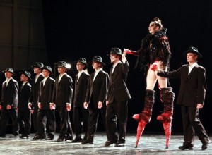 Les Grands Ballets Canadiens de Montréal cast of "Minus One"